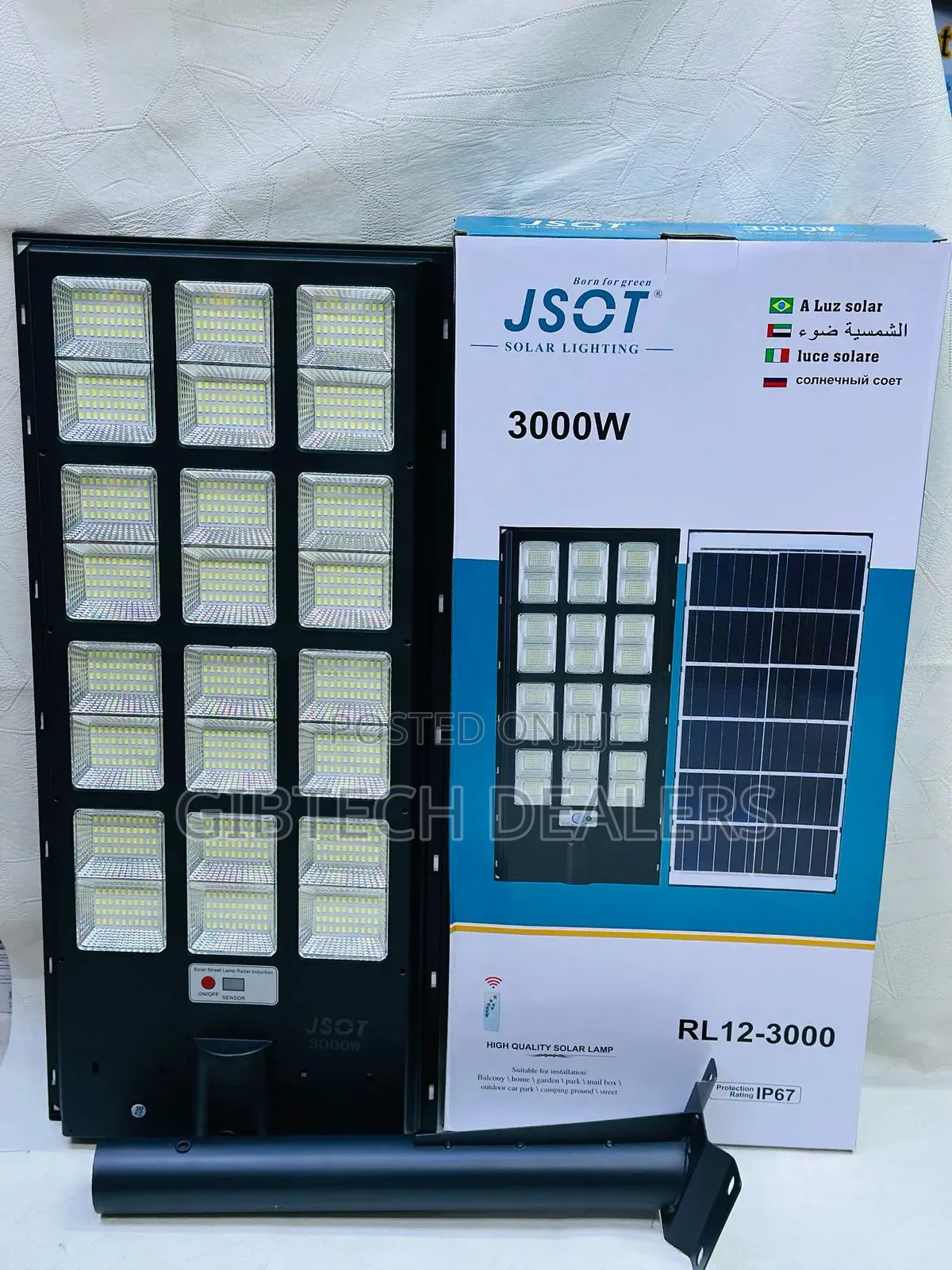 Jsot Rl-3000 Solar Street Light 3000w