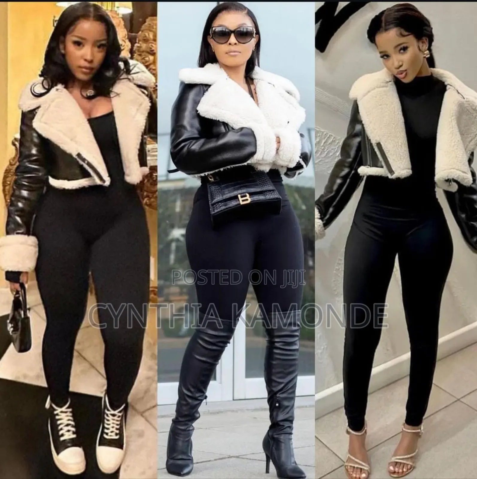 Crop Leather Jacket