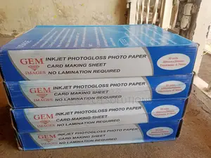 Gem No Lamination Card Making Sheets
