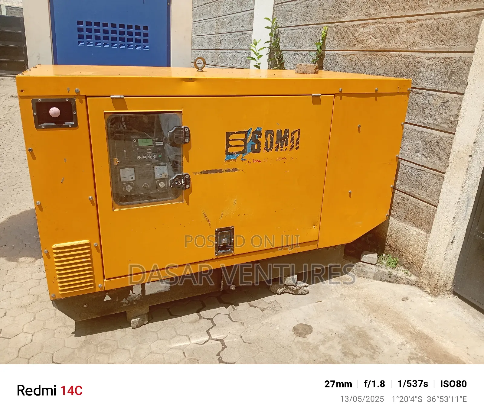 Generator Sale 30kva Sdmo - Used