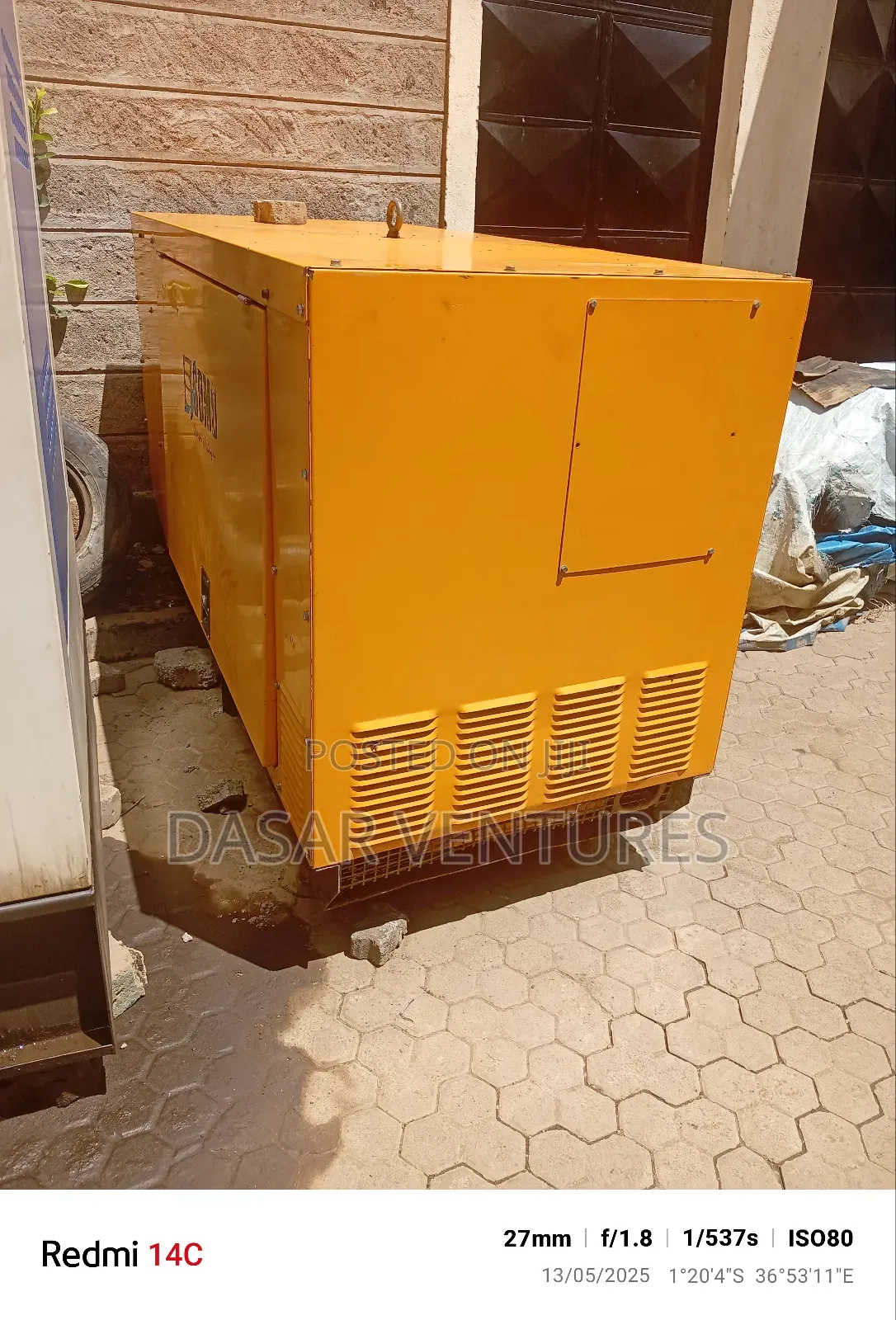 Generator Sale 30kva Sdmo - Used