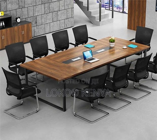 Office Table : 2.4 Meter Office Meeting Table - thumbnail 3