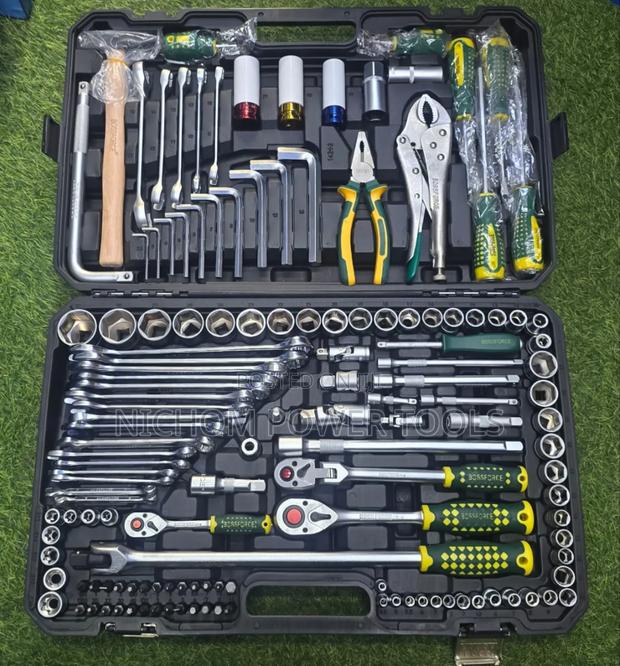 142pcs Bossforce Mechanical Toolbox/Spanner Toolset /Toolkit - main view