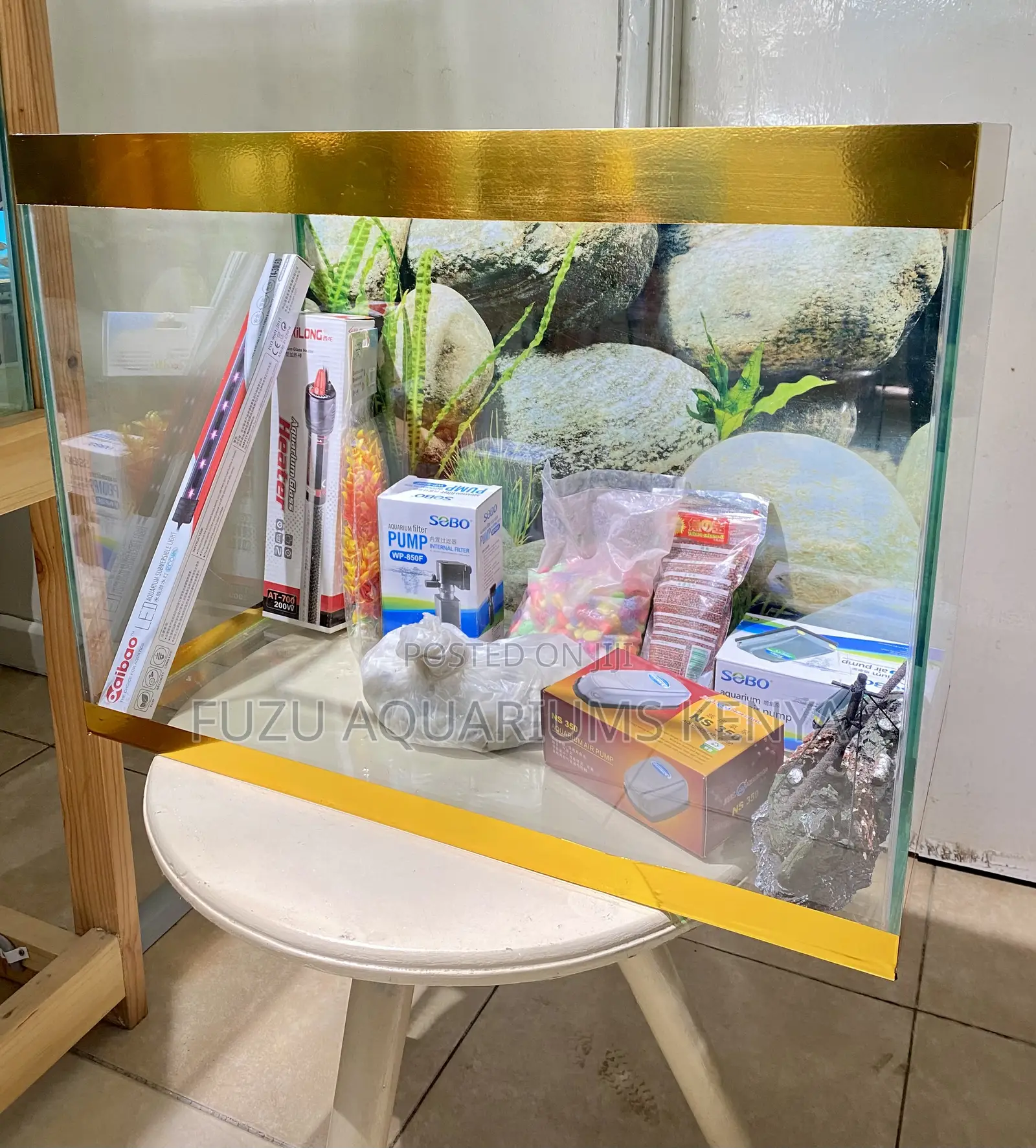 The Ideal Fish Tank for Work or Home-Fuzu Aquariums Via