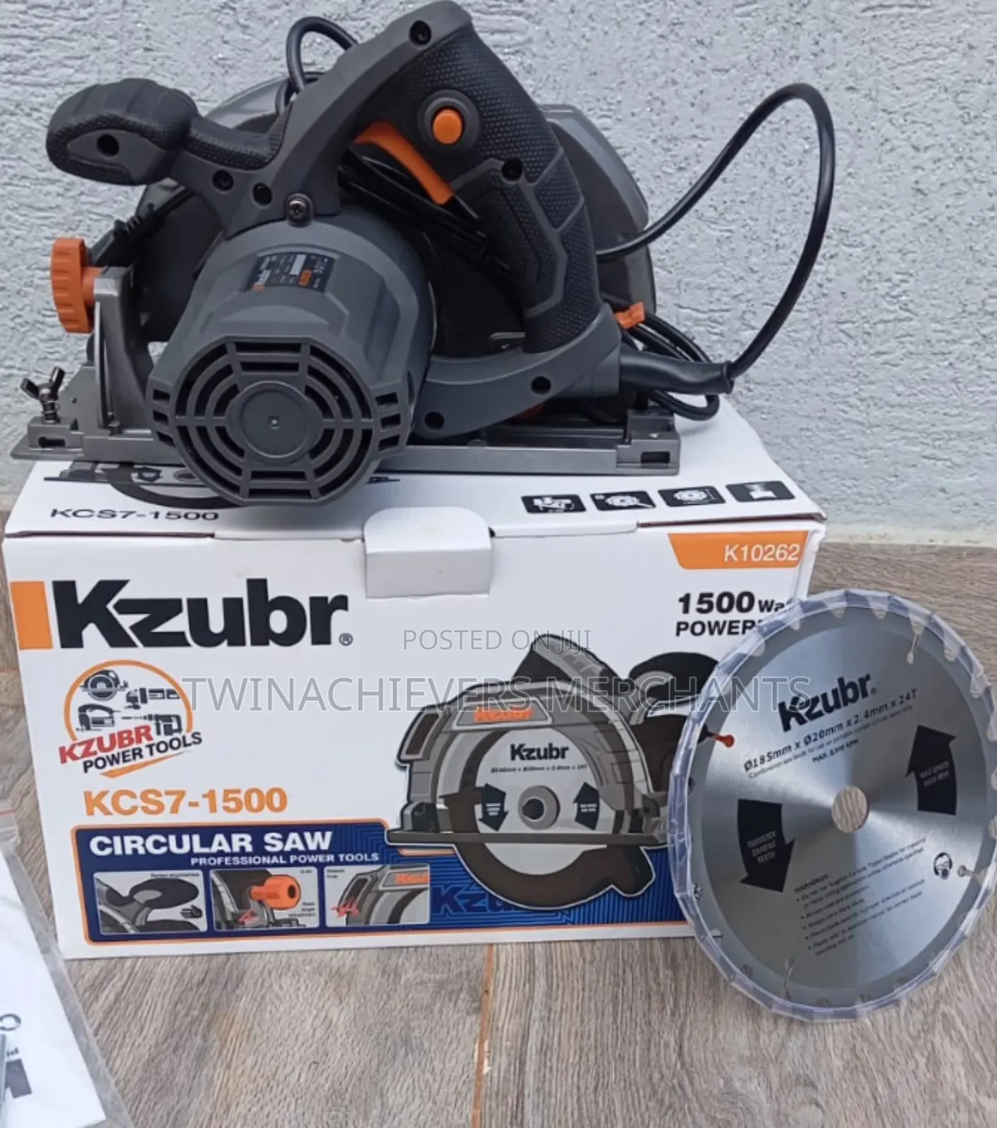 1500w Electric Circular Saw "7(Kzbur Circular Saw)