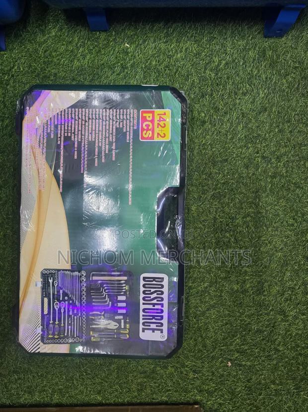 142pcs Bossforce Socket Spanner Set/Mechanical Toolbox - thumbnail 2