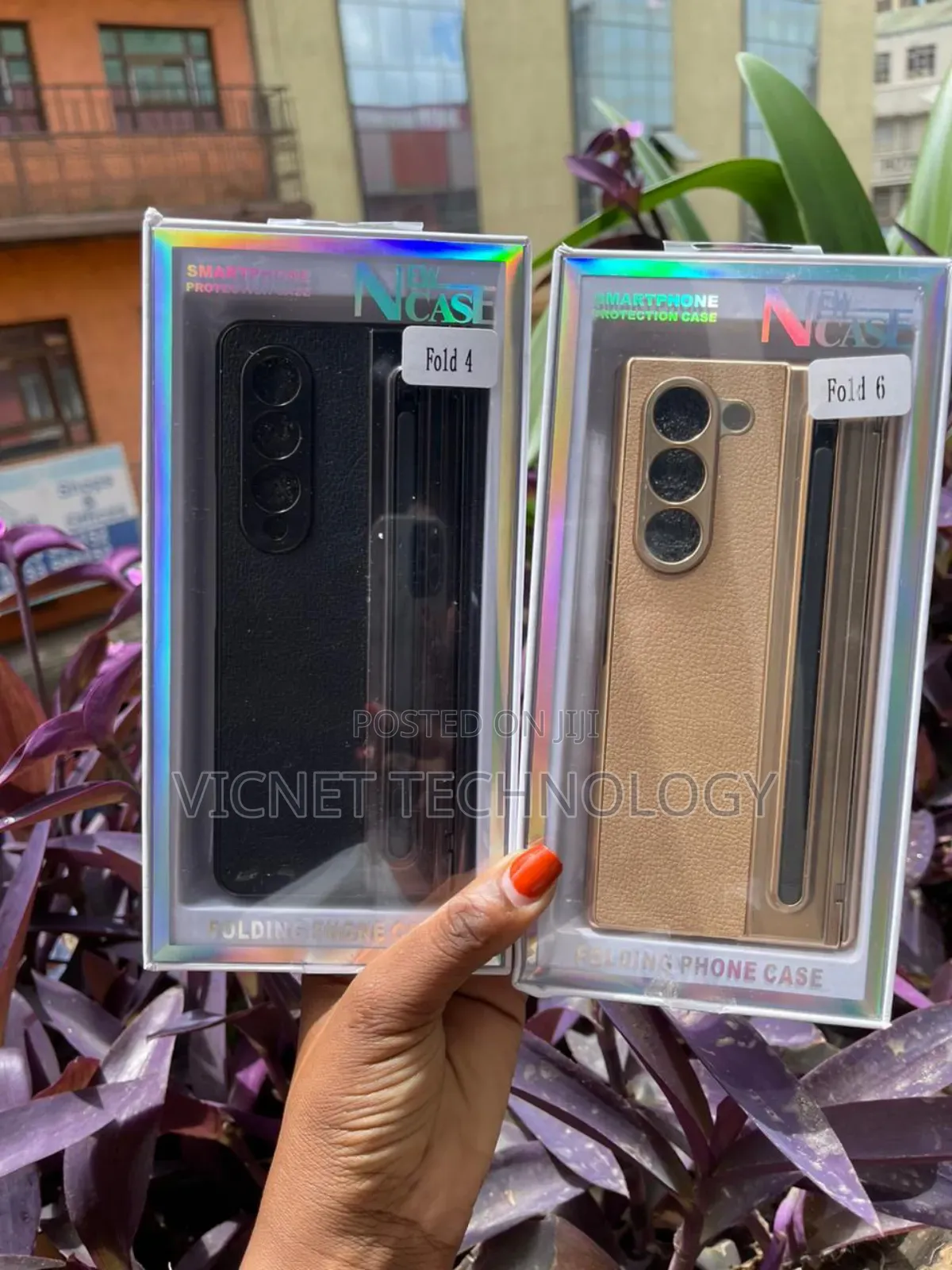 Samsung Fold 3, 4, 5, 6 Leather Case With S-Pen Protector