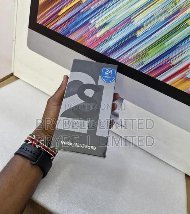 New Samsung Galaxy S21 Ultra 5G 128 GB Black - thumbnail 3