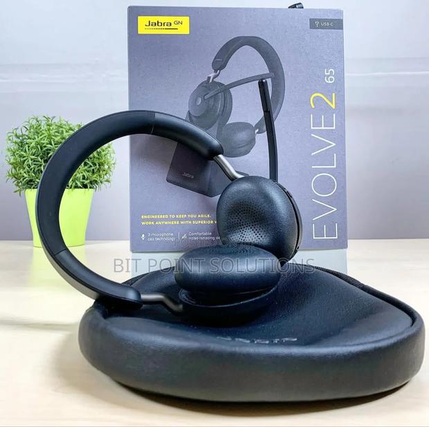 Jabra Evolve2 65 Wireless Noise Cancelling Headphones - main view
