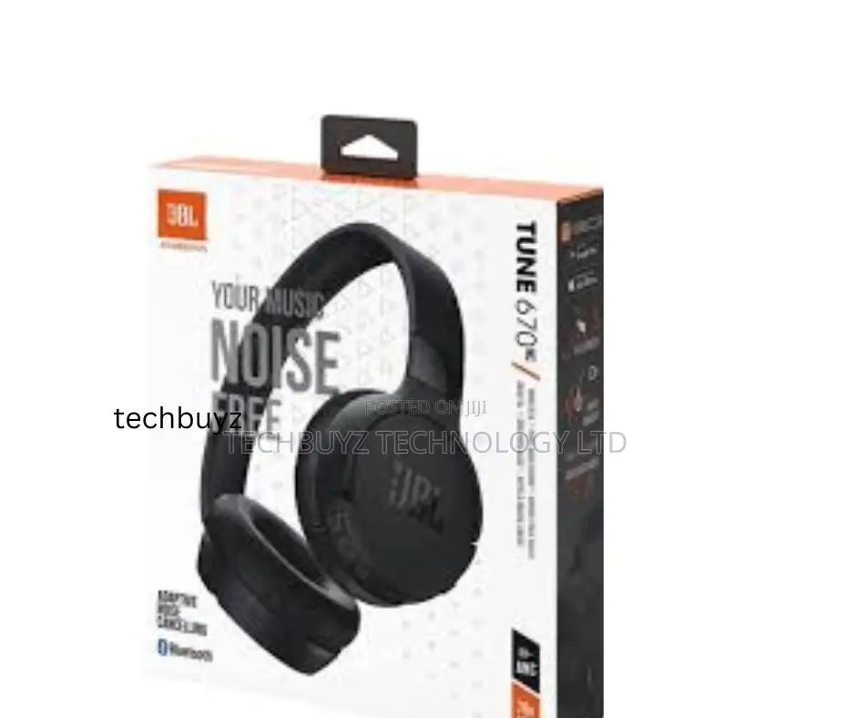 JBL Tune 670nc Noise Cancelling Wireless on-Ear Headphones