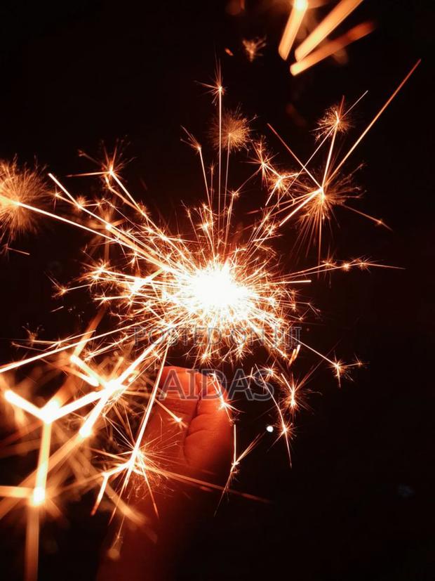 8 PCS Electric Gold Sparklers - main view