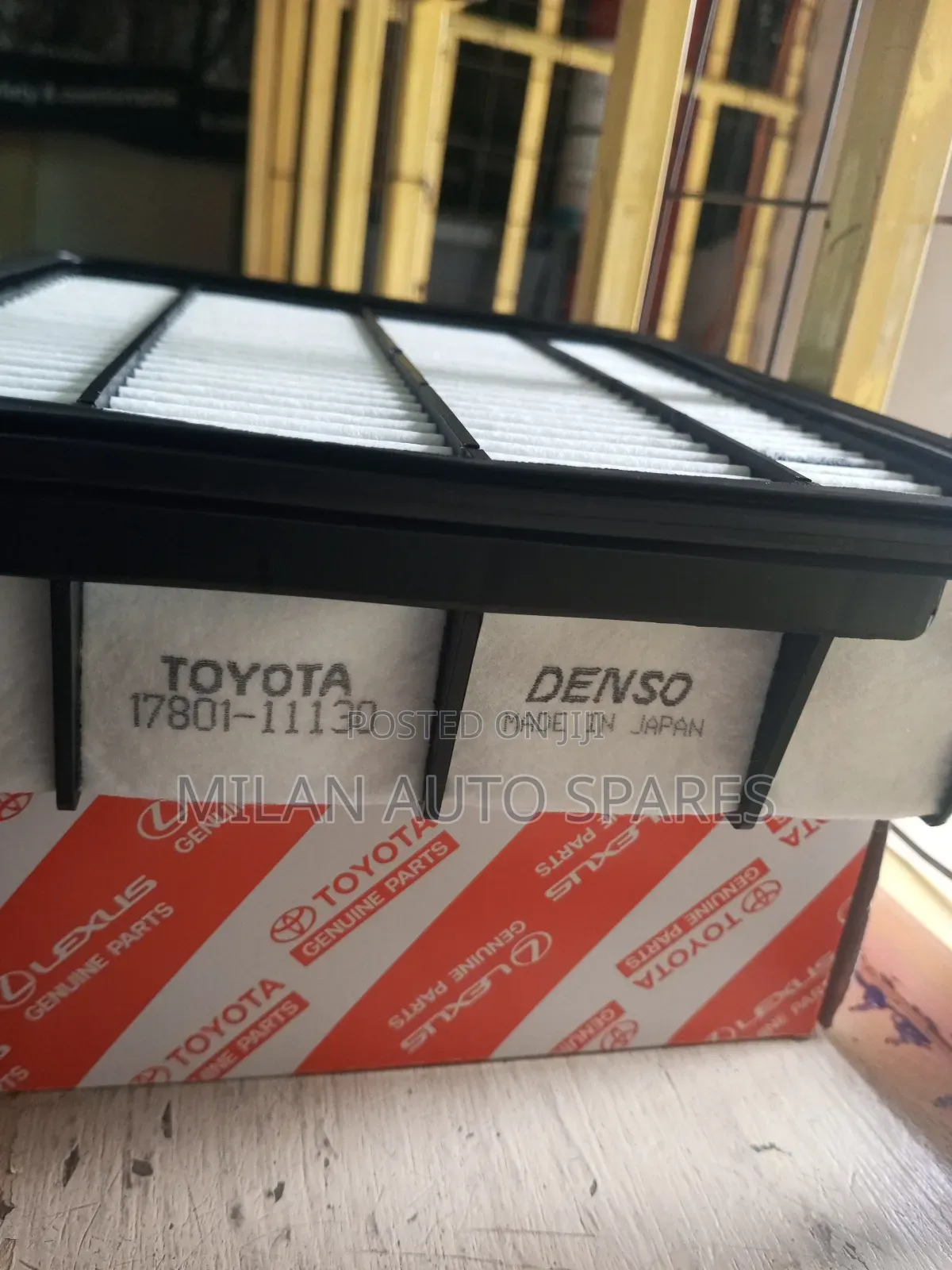 Toyota Lc 150 Series Genuine Air Cleaner