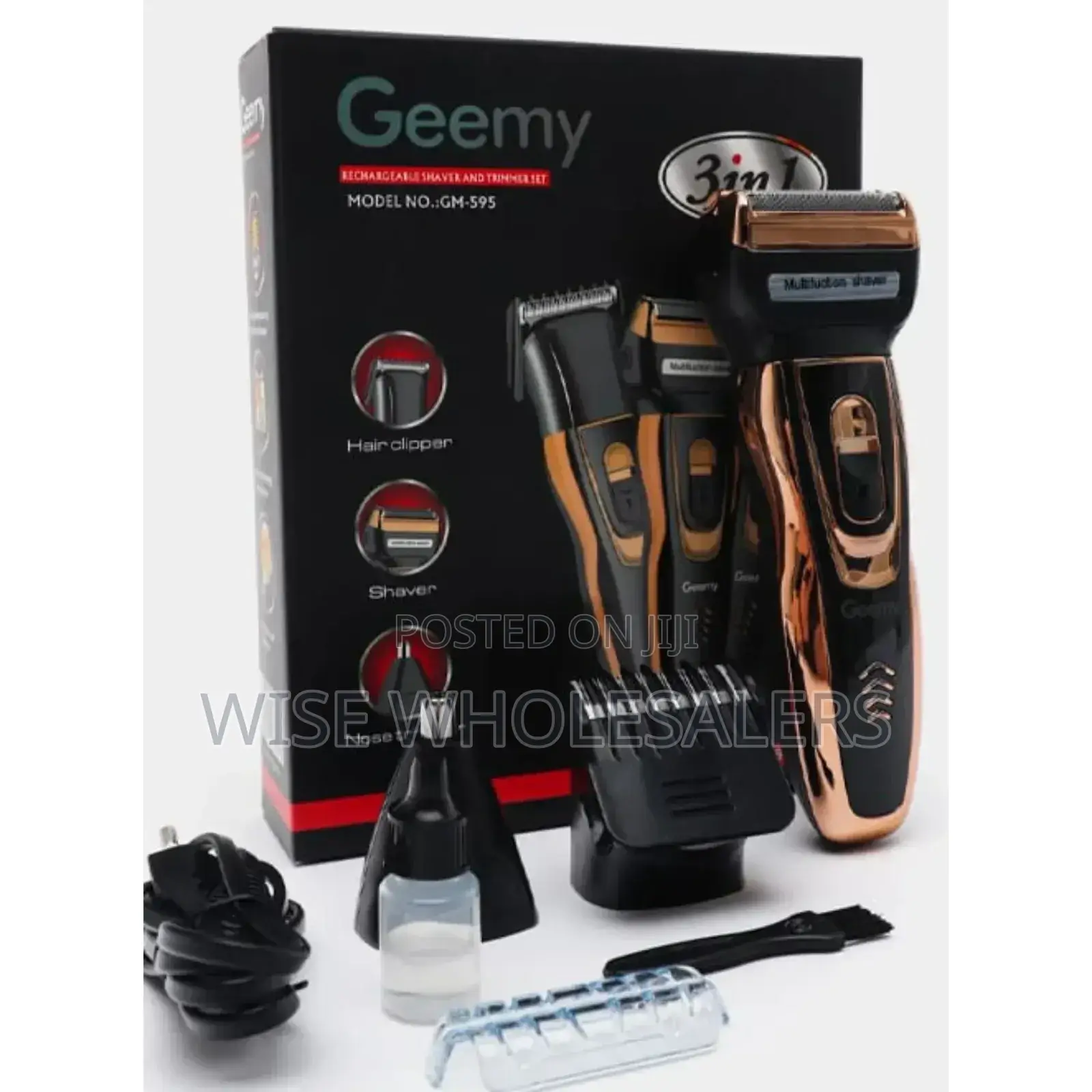 Geemy 3 in 1 Rechargeable Electric Original