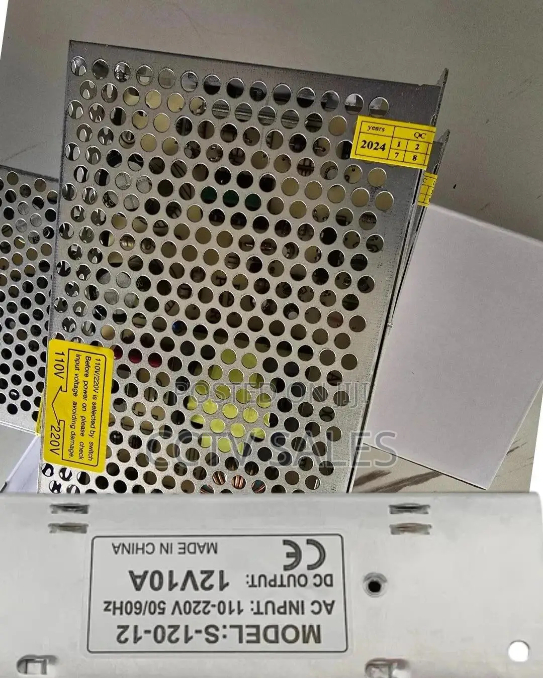 Switch Mode Cctv Power Supply 12v10a -10a Open Power Supply