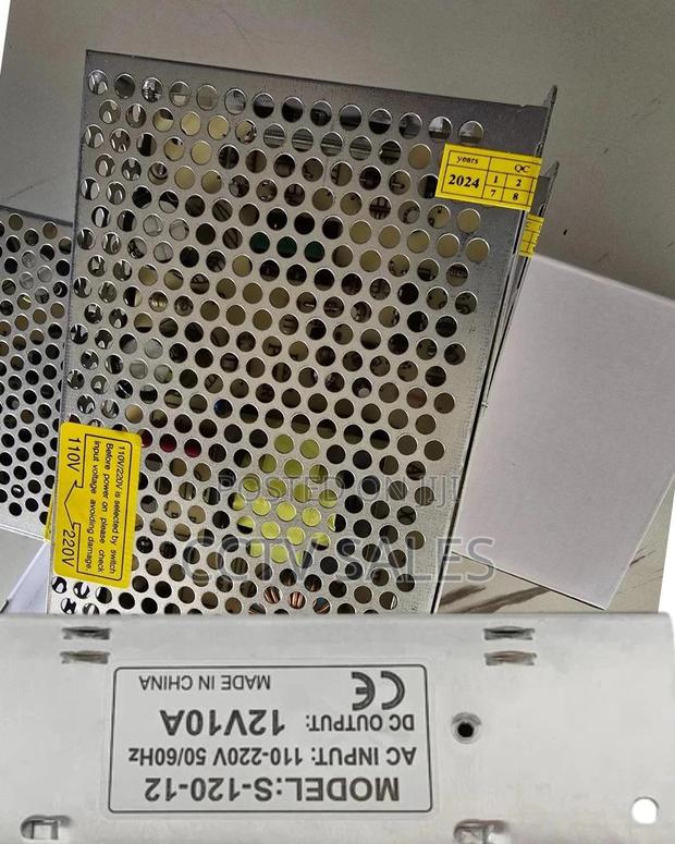 Switch Mode Cctv Power Supply 12v10a -10a Open Power Supply