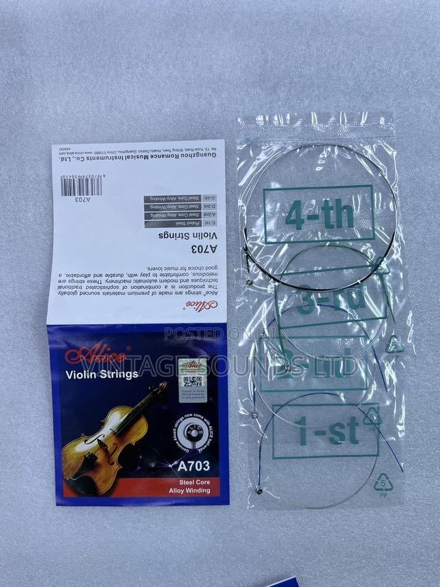 Alice A703 Violin Strings Set for 1/2, 3/4, and 4/4 Size - thumbnail 2