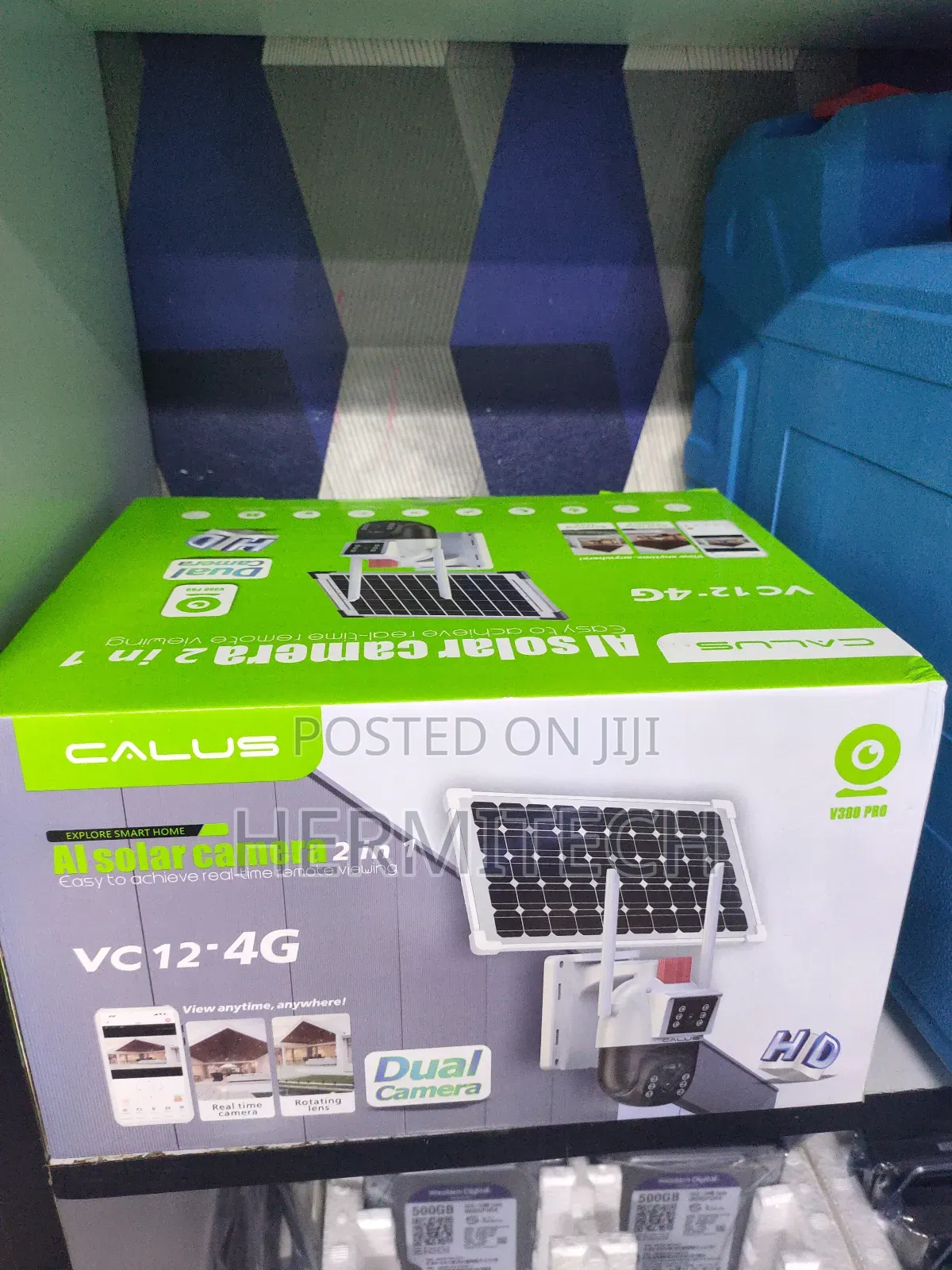 High Definition 4g Solar PTZ 2in1 Cameras