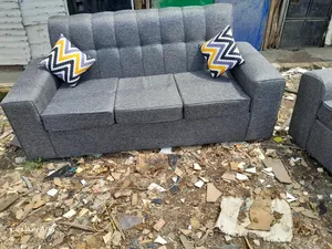 Three Seater Sofa Available in Grey Colour