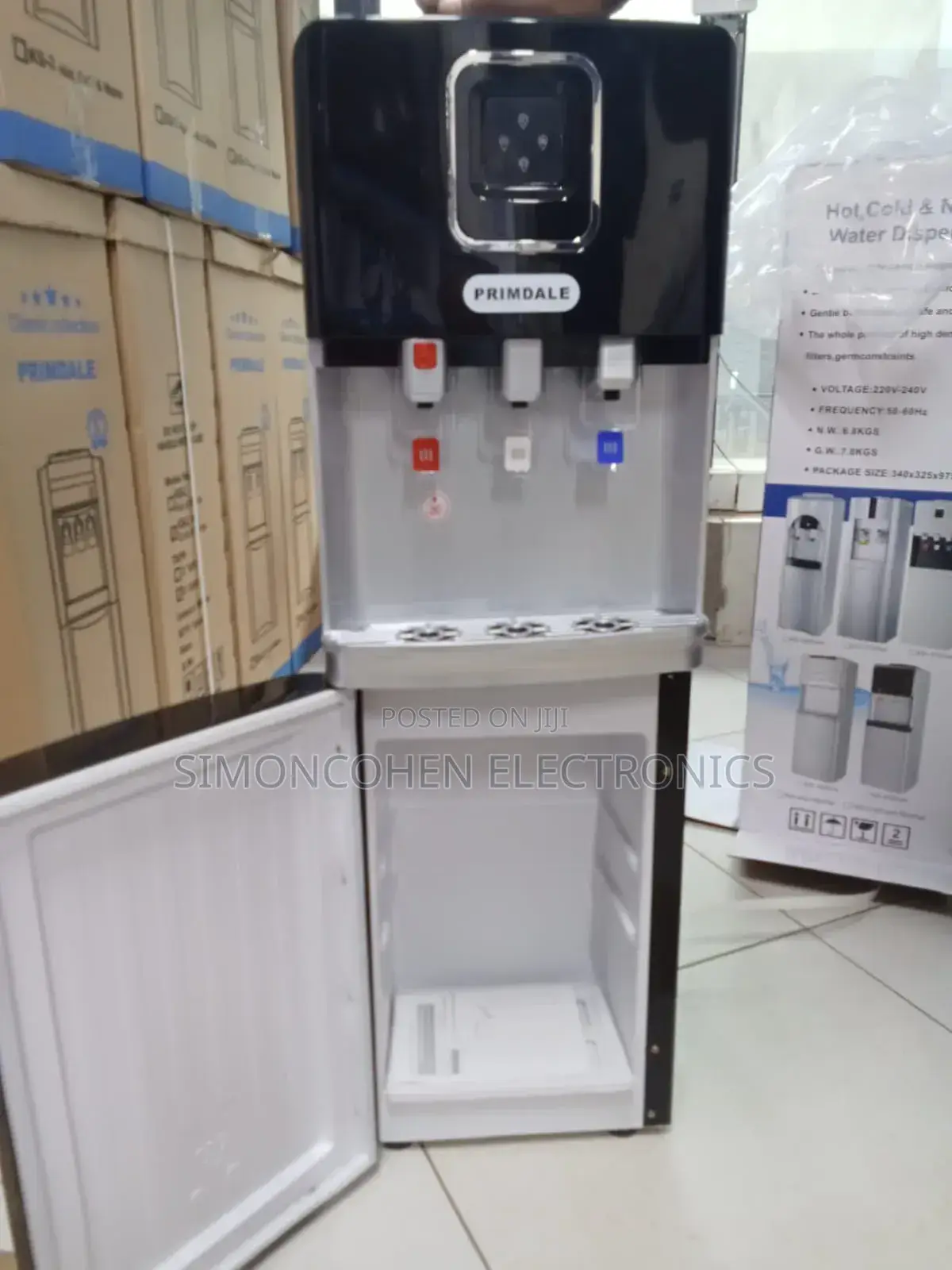 New 3 Tap Primadale Dispenser