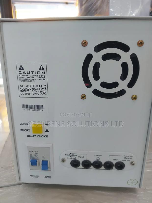 Drompower Pc-Svc5000va Servo Motor Ac Voltage Stabilizer - thumbnail 3