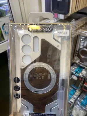 Weynbrex Wooden Metal Frameless Samsung Galaxy S25 Ultra