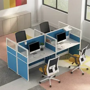 Workstations:4 Person Seat Tables Modern Office Furniture