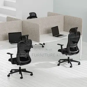 Office Chair:Tilt Lumbar Support Study Chair With Headrest