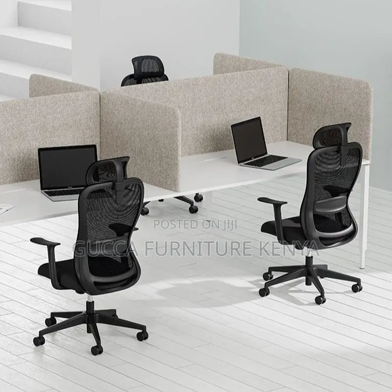 Office Chair:Tilt Lumbar Support Study Chair With Headrest