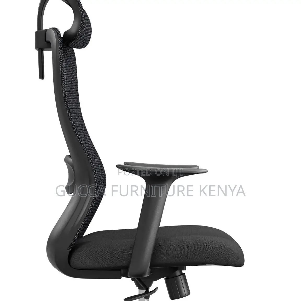 Office Chair:Tilt Lumbar Support Study Chair With Headrest