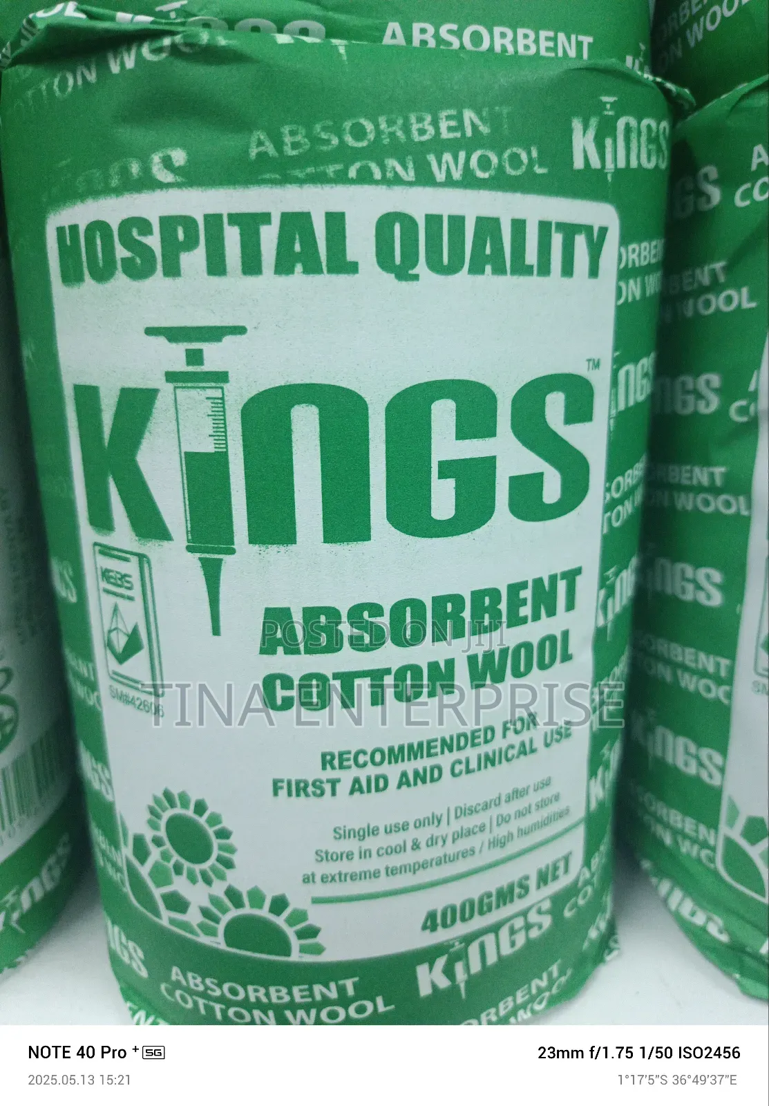 Cotton Wool, 400mg