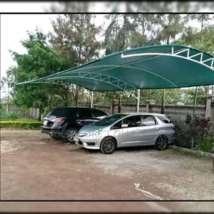 Three Cars Car Shade Construction