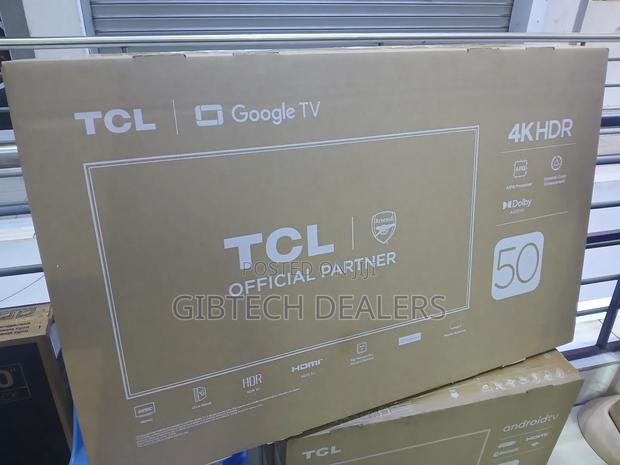 TCL 50" Frameless HDR Google Tv