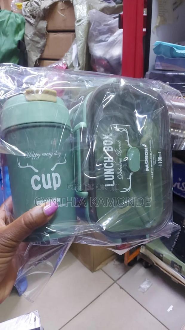 2pcs Set Lunch Box + Tumbler Bottle - thumbnail 4