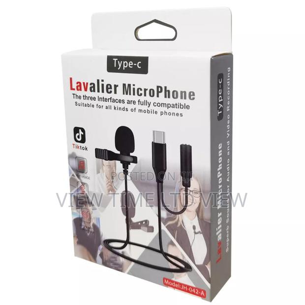 Jh-042a Lavalier Microphone Usb Type C - main view