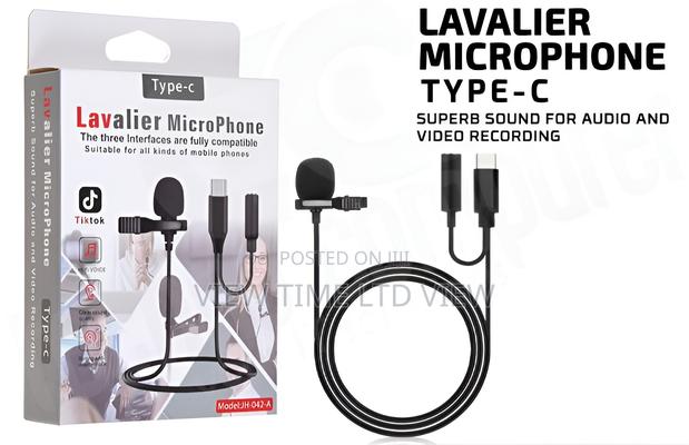 Jh-042a Lavalier Microphone Usb Type C - thumbnail 3