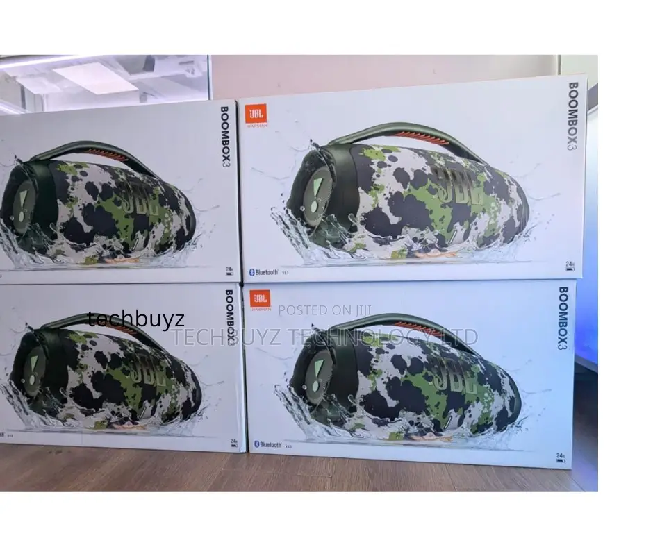 JBL Boombox 3 Portable Bluetooth Speaker With Massive Sound