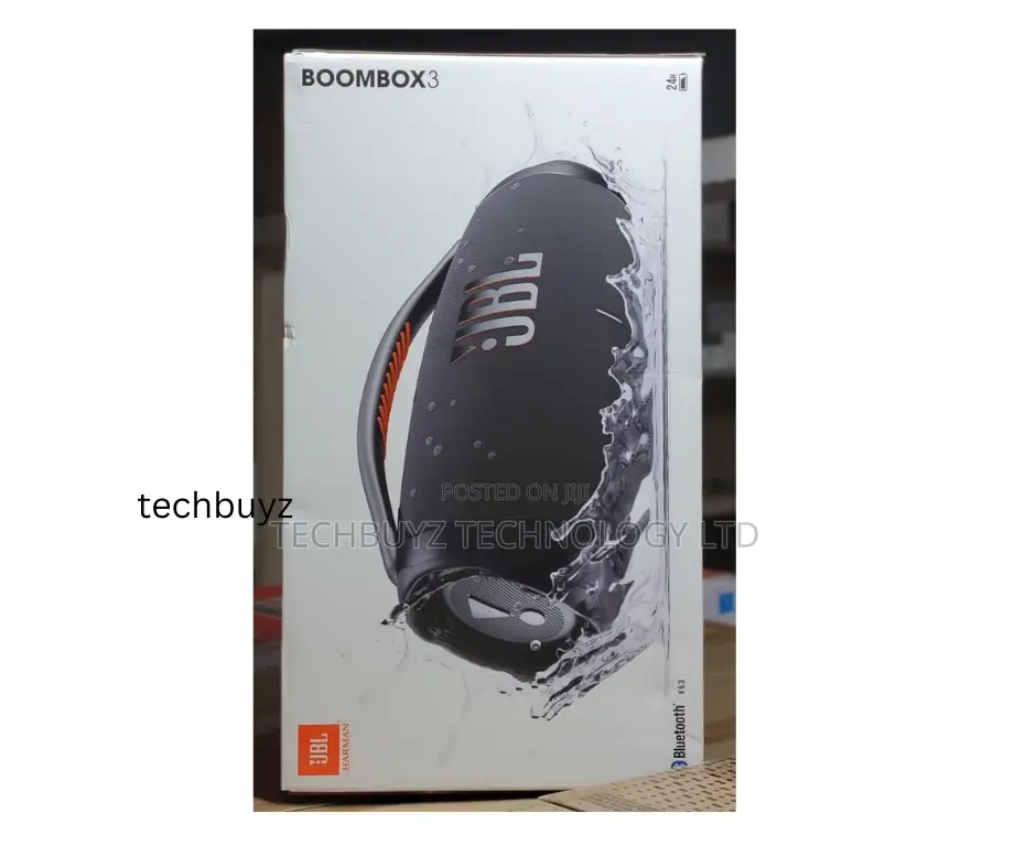 JBL Boombox 3 Portable Bluetooth Speaker With Massive Sound