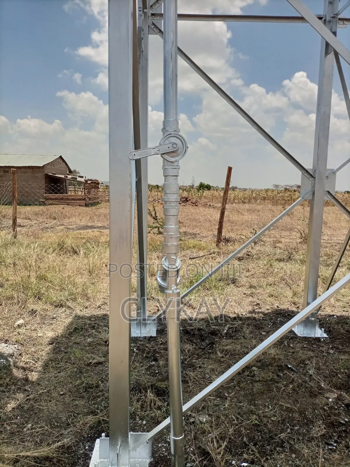 Raised Elevated Steel Water Tank 12 Metres