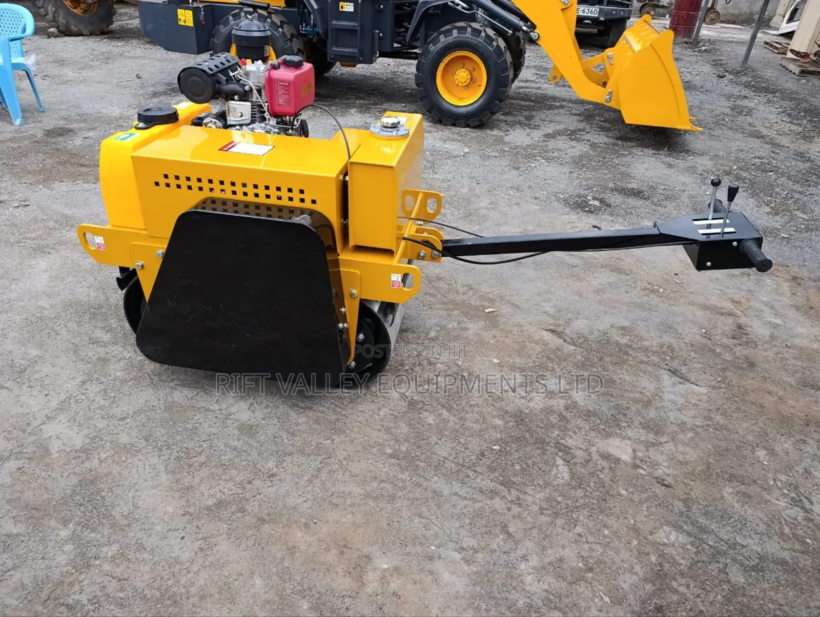 Pedestrian Roller 700 KGS Dead Weight 1,400 KGS Vibrating
