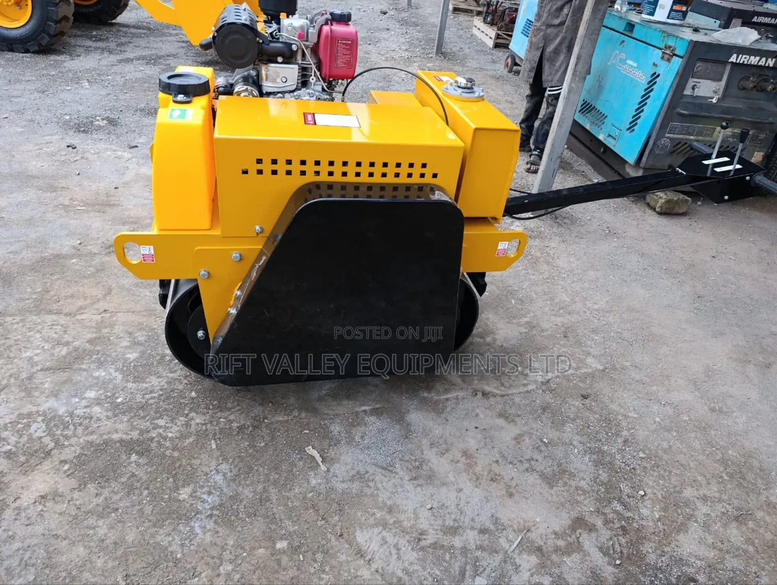 Pedestrian Roller 700 KGS Dead Weight 1,400 KGS Vibrating