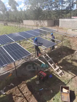 Solar Borehole Works Pumps and Solar Panels