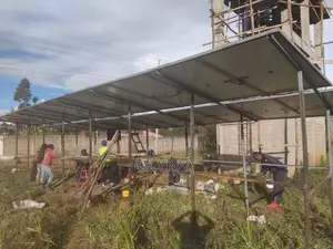 Solar Borehole Works Pumps and Solar Panels