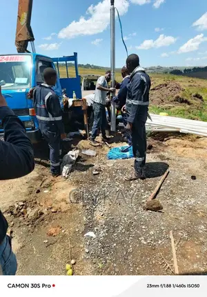 Solar Borehole Works Pumps and Solar Panels