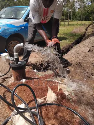 Solar Borehole Works Pumps and Solar Panels
