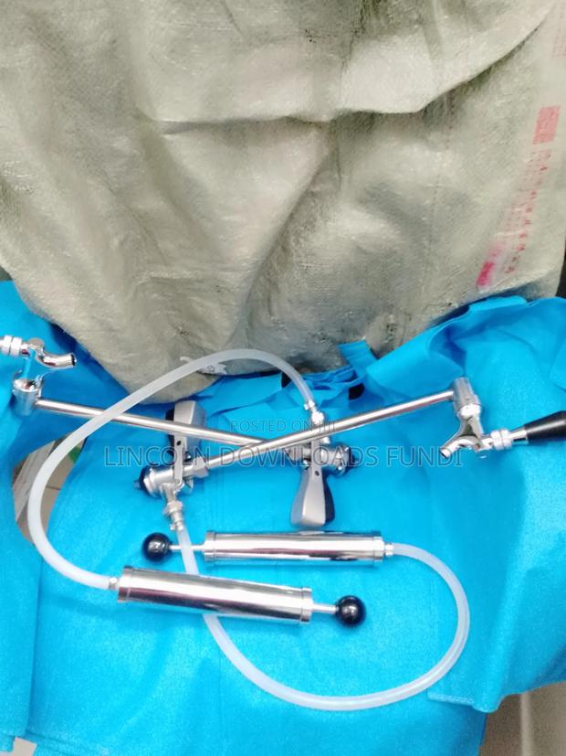 Hard Metallic Shiny Keg Pumps - main view