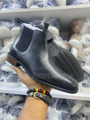Hush Puppies*
Leather Chelsea Boots
 for Men