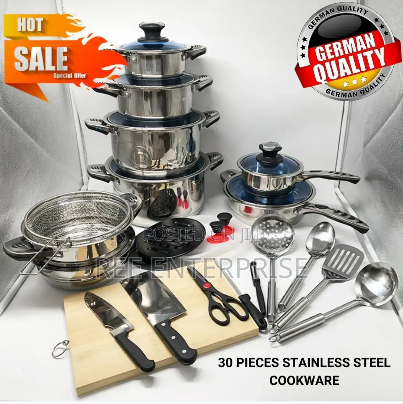 Marwaa 30pc Cookware