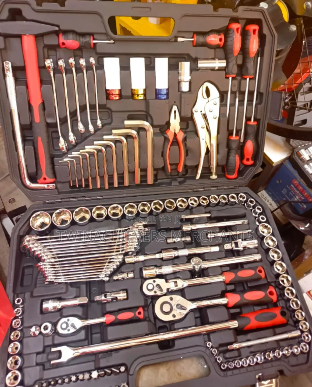 142pcs Combination Toolset/Socket Spanner Set