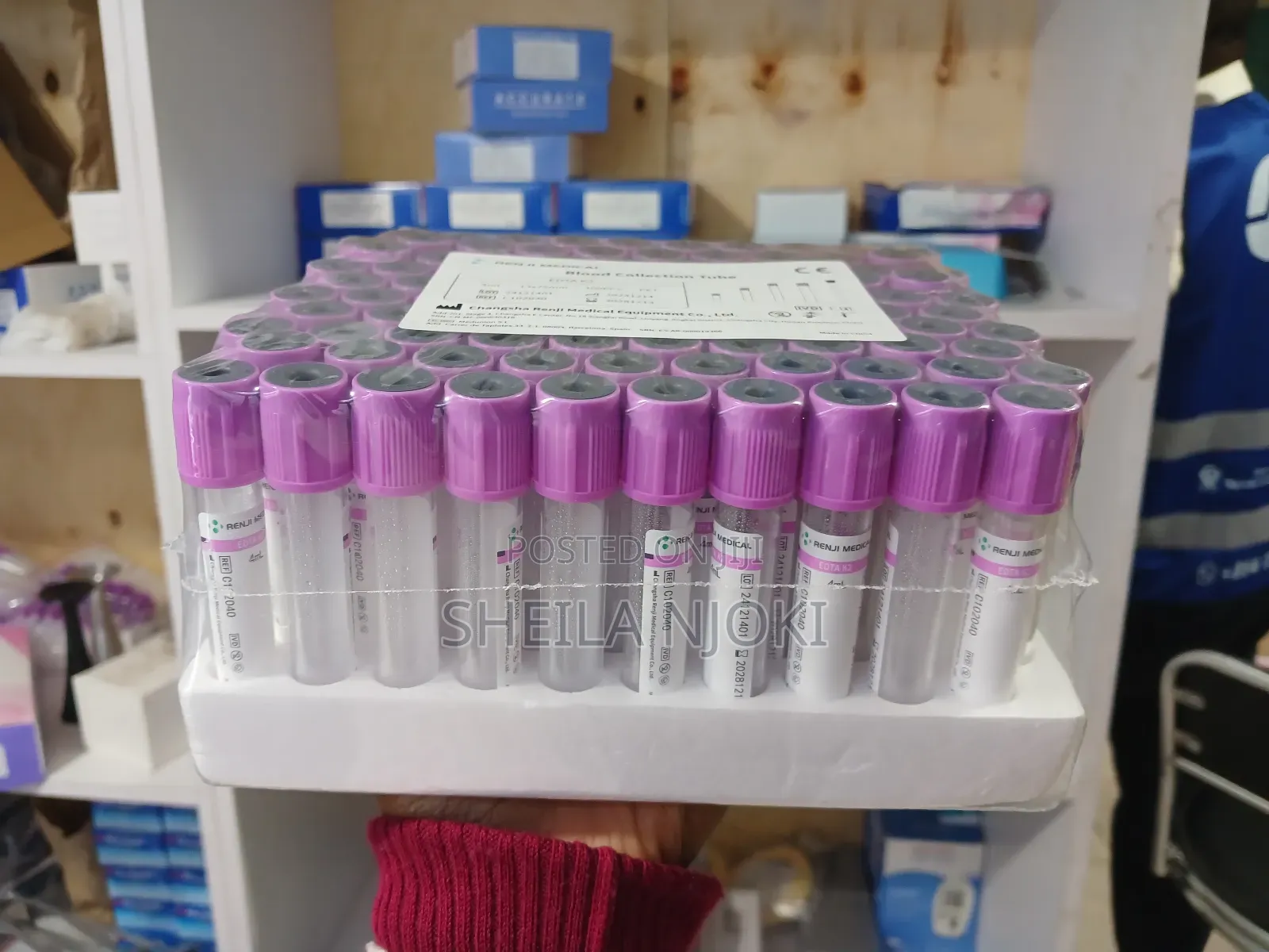 Edta Purple Top Vacutainer