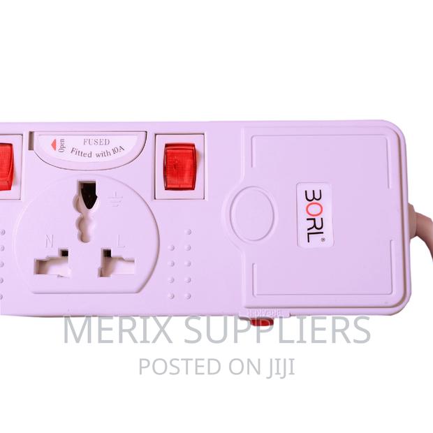 BORL Extension Cable Socket | Heavy Duty | Surge Protection - thumbnail 3